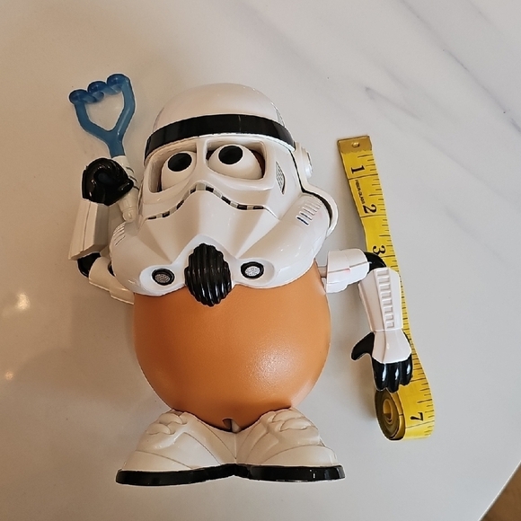 Hasbro Star Wars Stormtrooper Mr. Potato Head White Black Action Figure - Picture 8 of 10